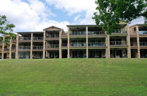 New Braunfels Condo | Upscale Guadalupe Riverfront with a pool and direct river access!
