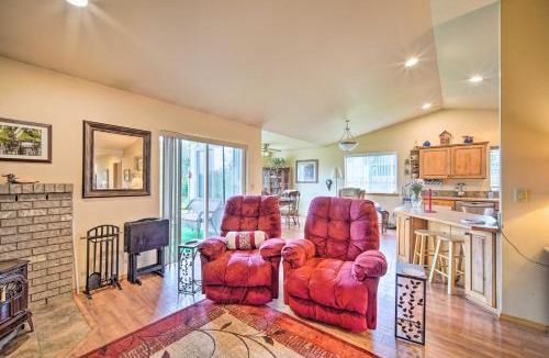 Bellingham House | Upscale Home with Indoor Sauna on Sunset Pond!