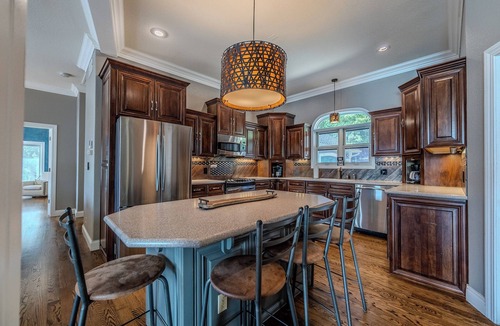 Lake Ozark House | Upscale Lakefront Luxury at Lake of the Ozarks - Private Dock, Quiet Cove