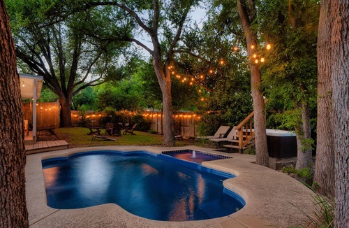 Round Rock West House | Upscale Retreat: Pool, Hot Tub, Gym & Games