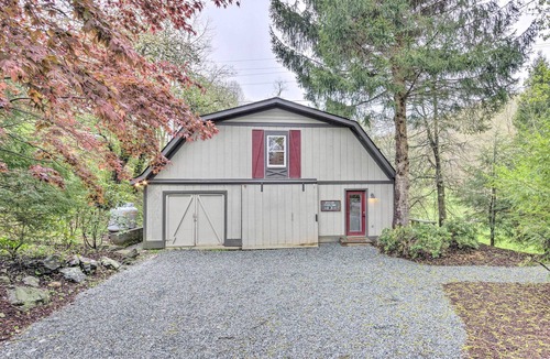 Blowing Rock Apartment | Upscale Rustic Duplex on Stream, Near Blowing Rock