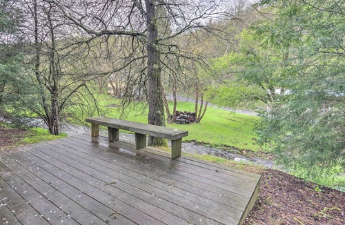 Blowing Rock Apartment | Upscale Rustic Duplex on Stream, Near Blowing Rock