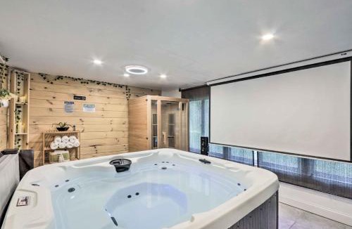 Waterbury House | Upscale Waterbury Retreat w/Indoor Hot Tub!