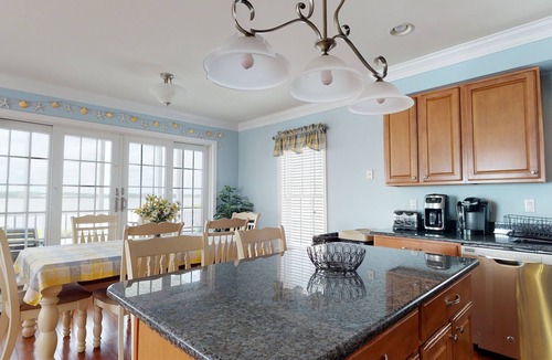 Selbyville House | Upscale Waterfront Home with Elevator, Solar Powered