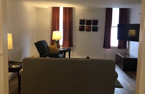 Cobleskill Apartment | Upstairs Historical Firehouse Apartment