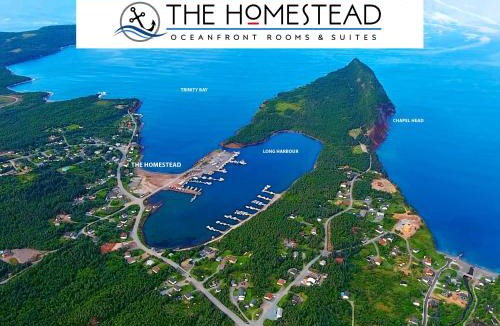 Norman's Cove-Long Cove House | Upstairs @ The Homestead Oceanfront Suites