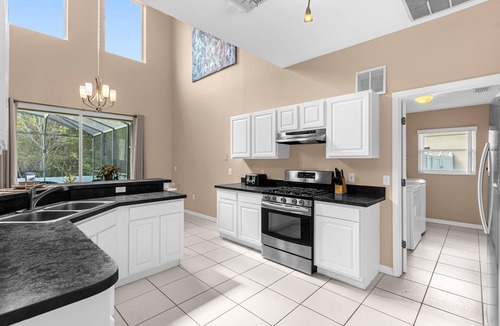 Crescent Lakes House | Upstay: Sunny Retreat with Pool, Patio & Hot Tub