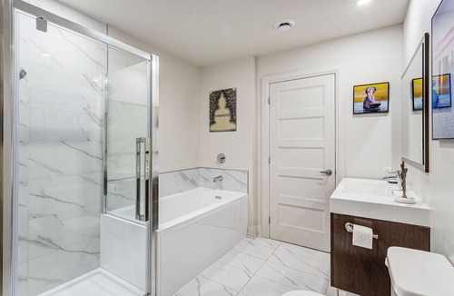 Laval Apartment | Urban 2BR Escape In-suite Laundry and Terrace
