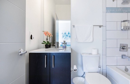 North Beacon Hill House | Urban Architectural Retreat with Rooftop Deck & Fireplace