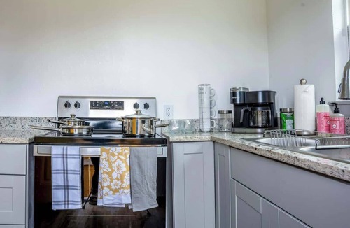 Amarillo House | Urban Blue Duplex Downtown