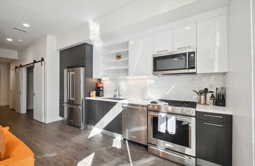 Highland Condo | Urban Elegance w/Garage | 1BR LoHi Loft | City Views