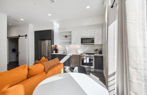Highland Condo | Urban Elegance w/Garage | 1BR LoHi Loft | City Views