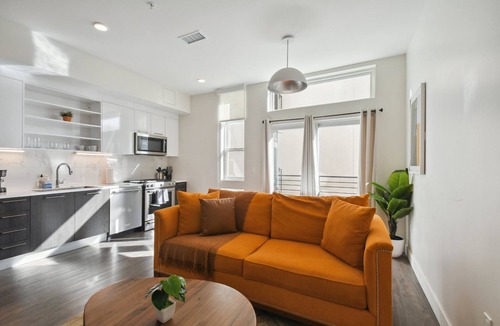 Highland Condo | Urban Elegance w/Garage | 1BR LoHi Loft | City Views