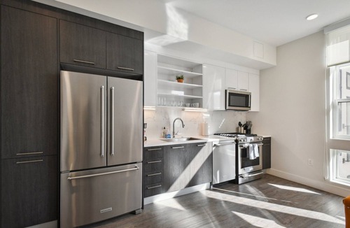 Highland Condo | Urban Elegance w/Garage | 1BR LoHi Loft | City Views