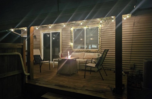 Berwick House | Urban Flame and Frame (firepit+ping pong table)