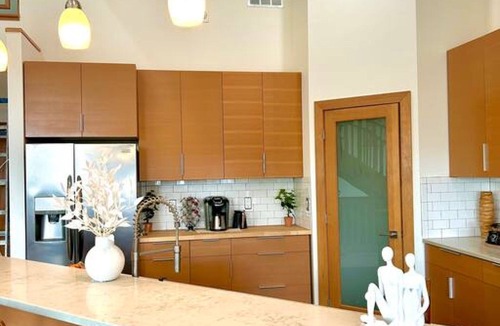 Spokane House | Urban Forest Modern Retreat with Hot Tub!