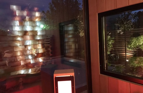 Purpan House | Urban House Toulouse: Modern house, Japanese-style Zen garden, Swimming pool