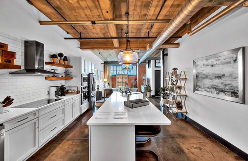 Brazos Condo | Urban Oasis In Downtown Waco; short walk to Silos