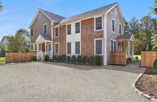 Village of Southampton House | US OPEN: SH Village Luxury with Pool House Spa - Guest Cottage. Walk to Town!