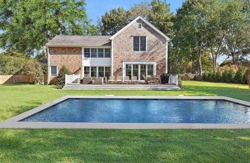 Village of Southampton House | US OPEN: SH Village Luxury with Pool House Spa - Guest Cottage. Walk to Town!