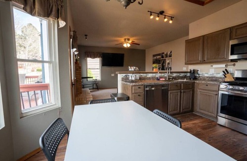 Northeast Colorado Springs House | USAFA -Spa -Slide -King Bed -Views -Pool Table