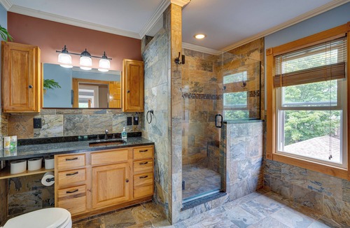 Utica House | Utica Vacation Rental: Gas Grill & Spacious Yard!