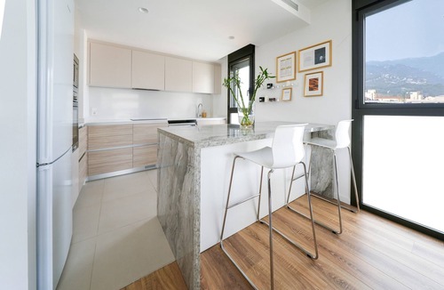 Cornella de Llobregat Apartment | Vacation Apartment "Sunsets & Pool in Barcelona" with Balcony, Shared Pool & Wi-Fi