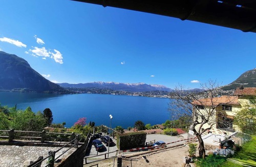 Caprino House | Vacation home with exclusive lake view, on Lake Lugano - lakeside plot, hiking area.