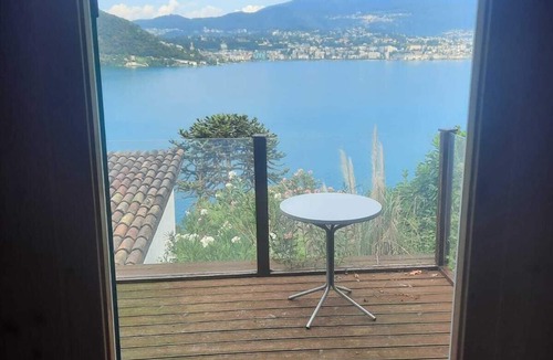 Caprino House | Vacation home with exclusive lake view, on Lake Lugano - lakeside plot, hiking area.