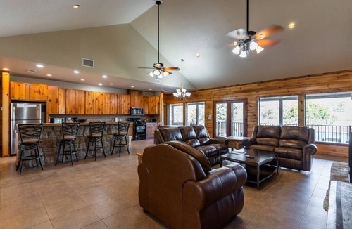 Sabinal House | Vacation Home with open floor plan and pool