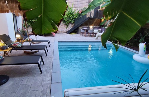 Antigone House | Vacation rental Montpellier hyper-centre | Maison d'exception 12p piscine clim