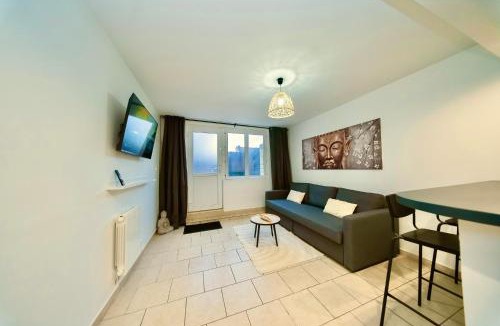 Valenciennes Apartment | ValenStay - T2 Pro - Stade du Hainaut avec jardin