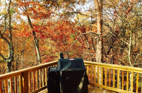 Mentone Cabin | VALKYRIE Secluded Romantic River Cabin River and Mountain Views Log/Stone Cabin