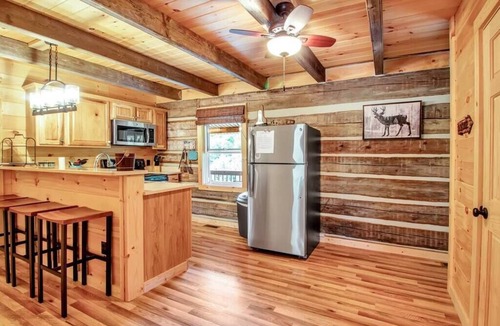 Cherry Creek Cabin | Valley View B - Rustic Log Cabin