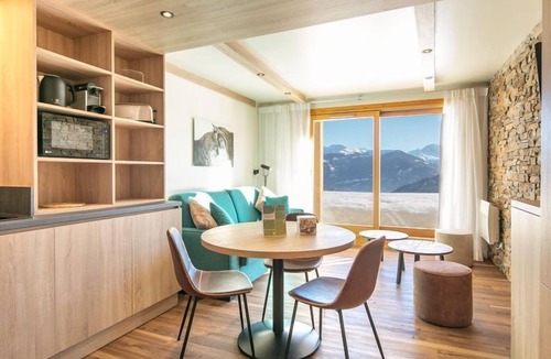 Doucy-Combelouviere Apartment | Valmorel | Studio for 3 + Ski-in, Ski-out!