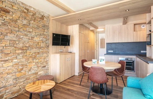 Doucy-Combelouviere Apartment | Valmorel | Studio for 3 + Ski-in, Ski-out!