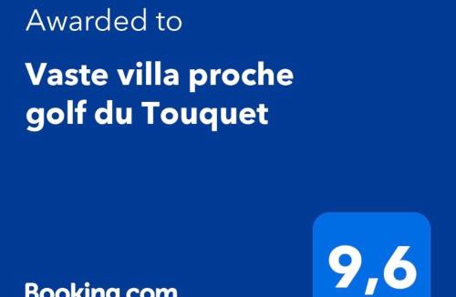 Le Touquet-Paris-Plage Villa | Vaste villa proche golf du Touquet
