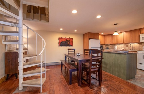 Steamboat Springs Condo | VAULTED CEILINGS, GIANT VIEWS-WALK/BUS TO GONDOLA SQUARE! 2 BR/2 BA POOL HOT TUB