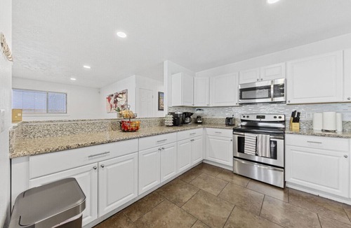 Rancho Oakey House | Vegas Getaway Ground Floor, Pool, Game Room, BBQ