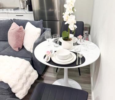 Transcona Apartment | Velvet and Rose Elegant Private 2BR Basement Suite