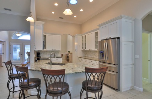 New Smyrna Beach House | Venetian Bay Luxury 4 Bedroom Estate Pool Beach Home Gated Golf Access Community