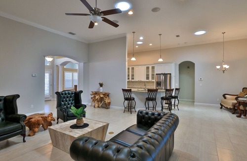 New Smyrna Beach House | Venetian Bay Luxury 4 Bedroom Estate Pool Beach Home Gated Golf Access Community
