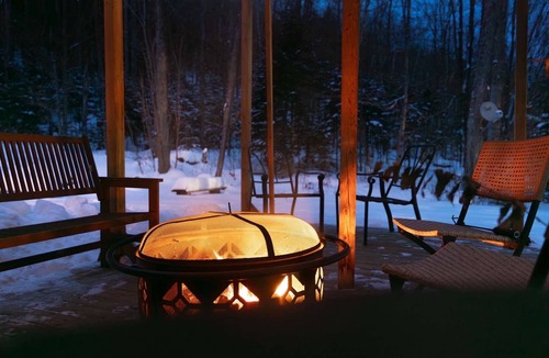 Saint-Gabriel-de-Brandon Ski Chalet | Venez visiter notre fabuleux chalet !