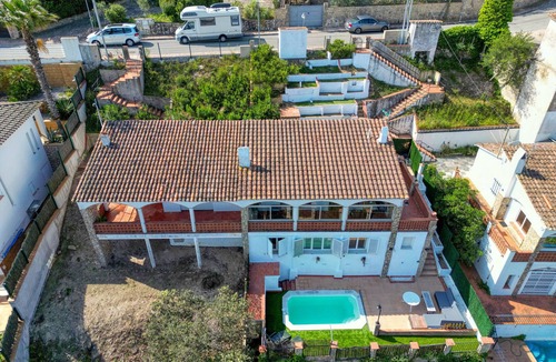 Pals Ski Chalet | VERDI: House with spectacular sea views and private pool in Pals