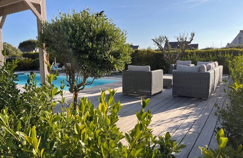 Batz-sur-Mer House | Very beautiful villa 200m from the beach, haven of peace with heated pool