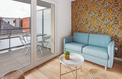 Madeleine-Champ de Mars Apartment | Very bright apartment with balcony in Nantes