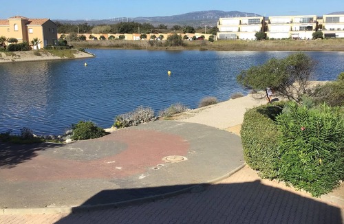 Leucate Apartment | Very comfortable T3 air-conditioned sea view APHRODITE village Leucate