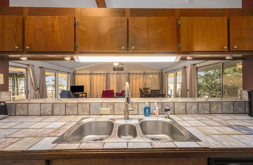 Indian Shores House | Very Private 1-Acre, 4-Bedrooms, 3-Fish Records, 21-Floor to Ceiling Windows