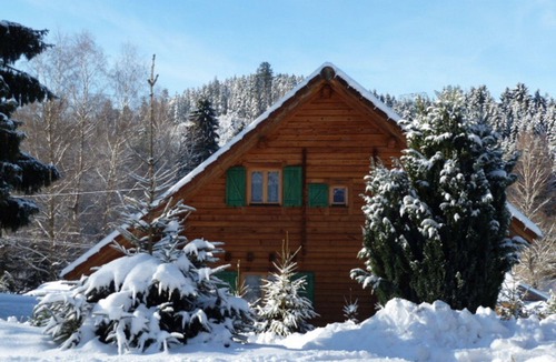 Saulxures House | Very quiet wooden house with log sauna in a charming environment