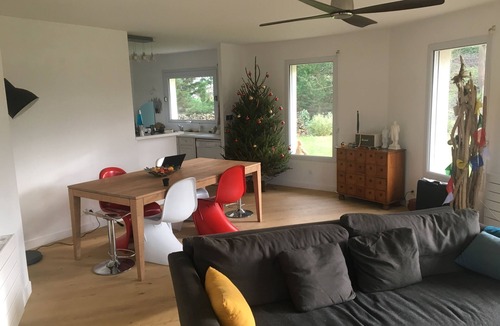 Hardelot-Plage House | Very sunny villa, quiet, 8 pers, 500 m from the beach, large garden.
